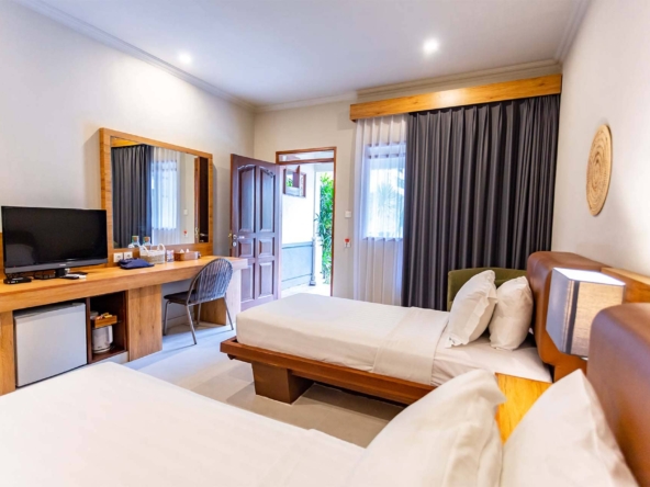 Villa Bedroom Retreat Seminyak Bali