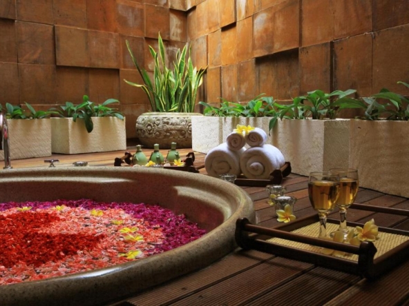 Bali Spa facility at Seminyak Villa