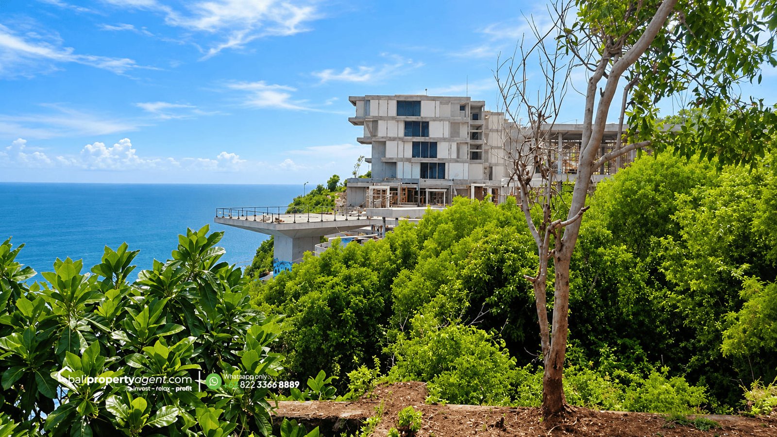Cliffside Resort Overlooking the Ocean balipropertyagent.com