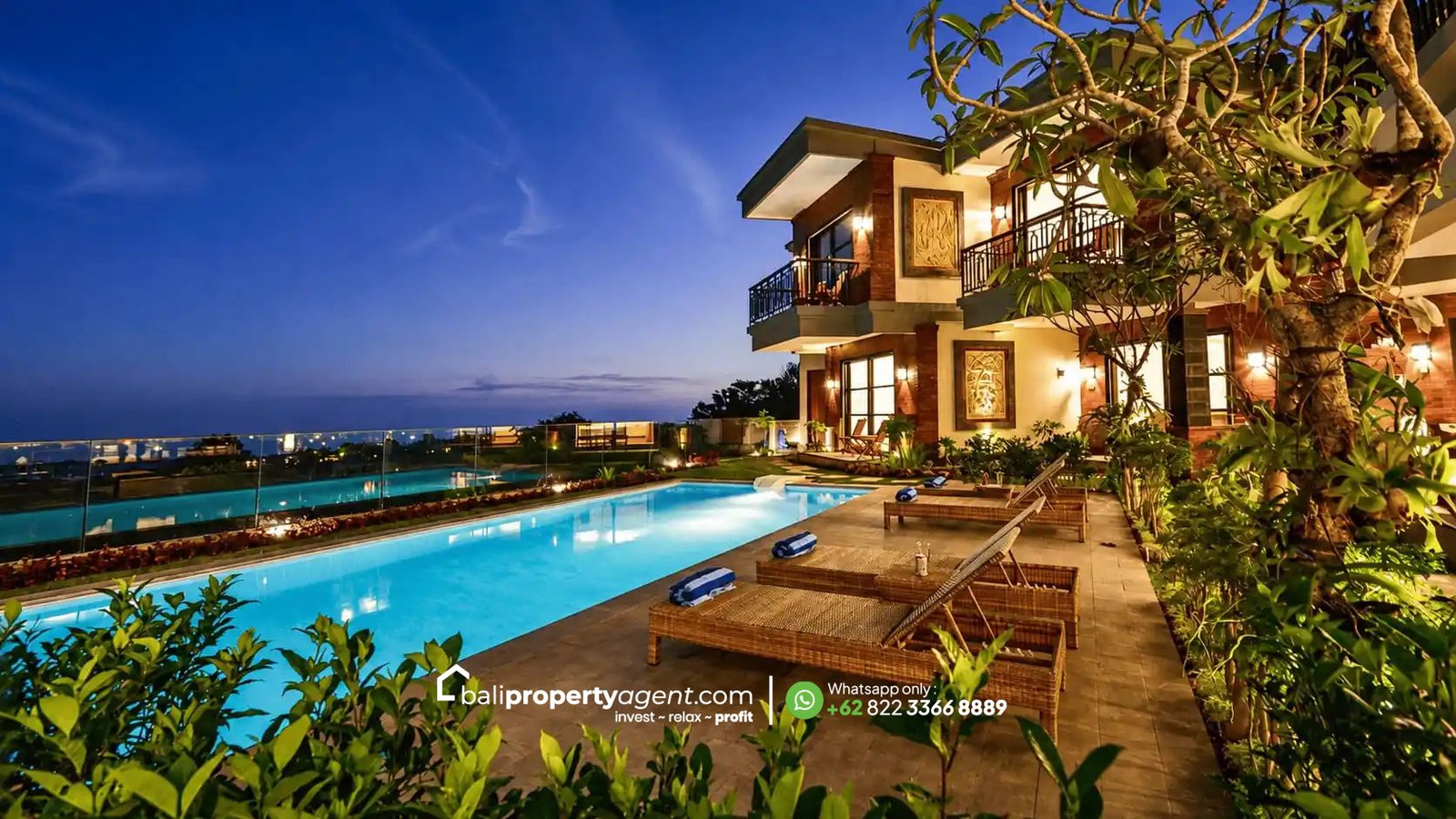 For Sale Ocean View Villas 15 rooms at Pecatu Uluwatu 18 balipropertyagent.com